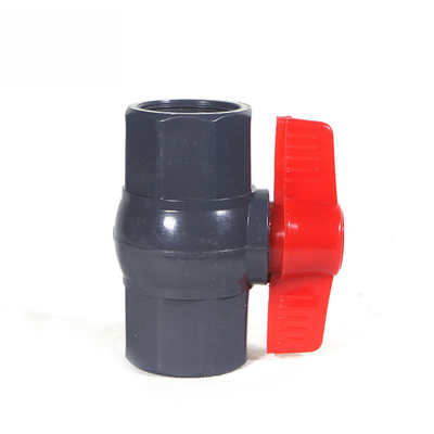 Vervaardiging Double Union Ball Valve 6 inch PVC voor ABS-handvat en gietservice