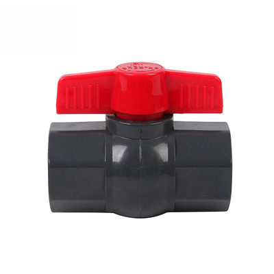 Vervaardiging Double Union Ball Valve 6 inch PVC voor ABS-handvat en gietservice