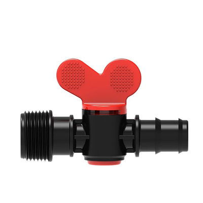 16 mm 20 mm PP irrigatie mini-klep in witgrijze kleur voor druppelirrigatiesysteem