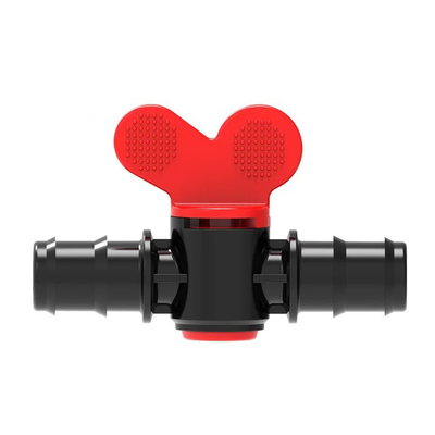 16 mm 20 mm PP irrigatie mini-klep in witgrijze kleur voor druppelirrigatiesysteem