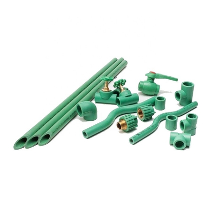 DIN8077 8078 Standaard 32 mm verwarmde PPR-buizen Buizenbehang met snijdoeltreffendheid