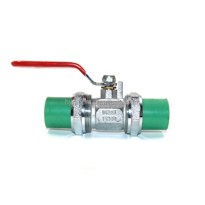 32 mm PPR-balkval geproduceerd door PPR Valve en ASTM/DIN/ASNZ/JIS OEM