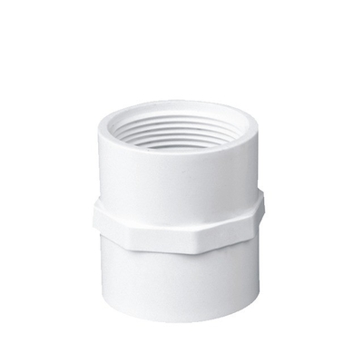 Witte ASTM D1785 standaard PVC-buis met een ronde kop en corrosiebestendig