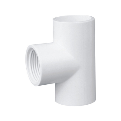 Witte ASTM D1785 standaard PVC-buis met een ronde kop en corrosiebestendig