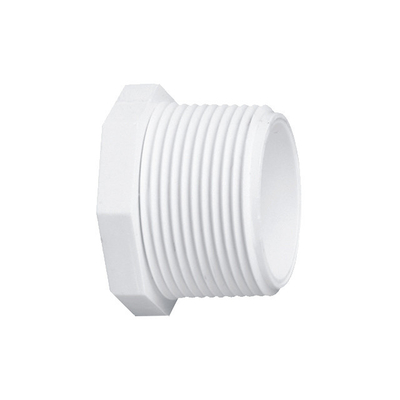 Witte ASTM D1785 standaard PVC-buis met een ronde kop en corrosiebestendig