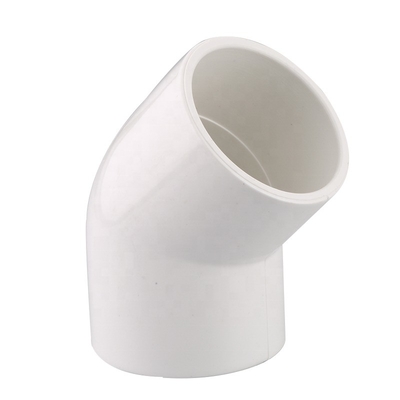 ASTM D1785 Standaard 2-inch witte PVC-pijpbevestigingen voor watervoorziening en duurzaam