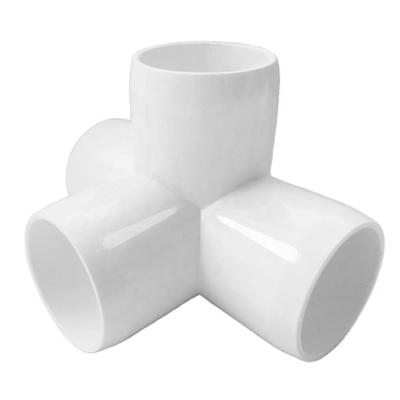 ASTM D1785 Standaard 2-inch witte PVC-pijpbevestigingen voor watervoorziening en duurzaam