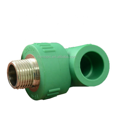 Messing Inbreng Plastic Sanitair PPR Pipe Fittings Elbow voor 20mm-400mm Water Distributie