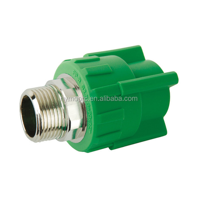 Messing Inbreng Plastic Sanitair PPR Pipe Fittings Elbow voor 20mm-400mm Water Distributie