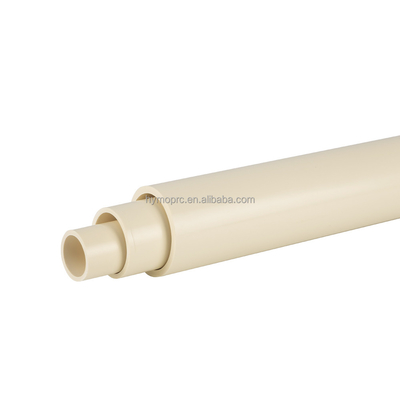 OEM ODM PVC CPVC buizen 1 inch Diameter voor watervoorziening Creme kleurvrije monsters