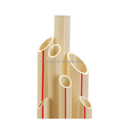 OEM ODM PVC CPVC buizen 1 inch Diameter voor watervoorziening Creme kleurvrije monsters