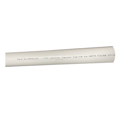 ASTM F 2158 Standard 2 inch ronde PVC-pijp voor installatie van centraal vacuümsysteem