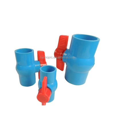 s Gratis monsters Compacte 2-inch UPVC-balkleppen met ABS-handvat en stopconstructie