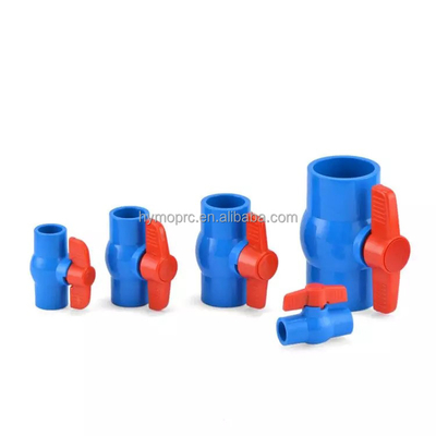 s Gratis monsters Compacte 2-inch UPVC-balkleppen met ABS-handvat en stopconstructie