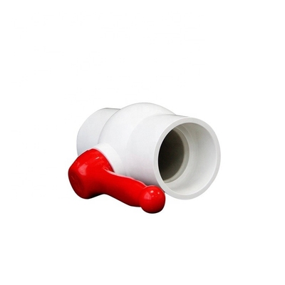 OEM ODM 3/2 PVC-balkklep aansluiting voor watermedia Algemene toepassing