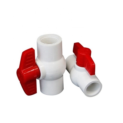 OEM ODM 3/2 PVC-balkklep aansluiting voor watermedia Algemene toepassing