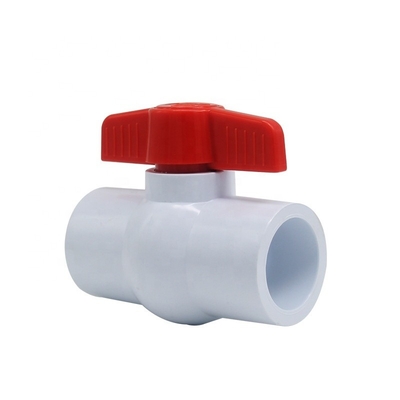 OEM ODM 3/2 PVC-balkklep aansluiting voor watermedia Algemene toepassing