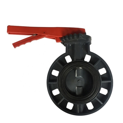 Watermedia 2&quot;-12&quot; PVC vlinderklep wafer type voor hydraulische balstructuur handleiding