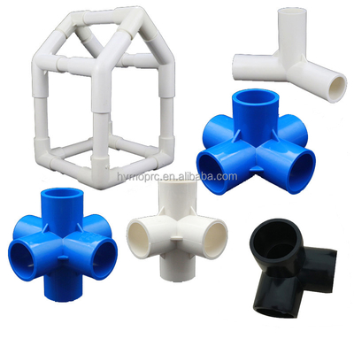 Draad Type NPT Plastic Meubels Stangbeugels voor vissentank en watervoorziening gegarandeerd