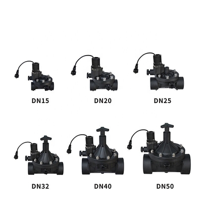 Aanpasbaar 1&quot; Landbouw Irrigatie Solenoïde Controle Valve IP65 24V Puls 6-24VDC
