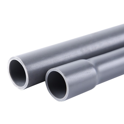 PVC-elektrische leidingen voor lijmverbinding Grijzige ASTM-norm UL 651 Sch 40 Grootte