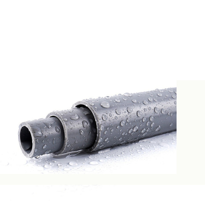 PVC-elektrische leidingen voor lijmverbinding Grijzige ASTM-norm UL 651 Sch 40 Grootte