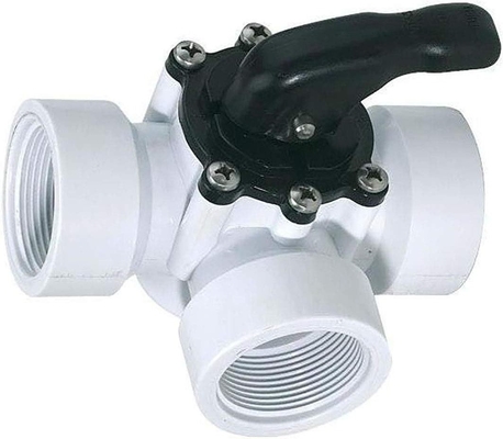 3-weg PVC-balk voor zwembaden Hydraulische watermedia Algemene toepassing OEM