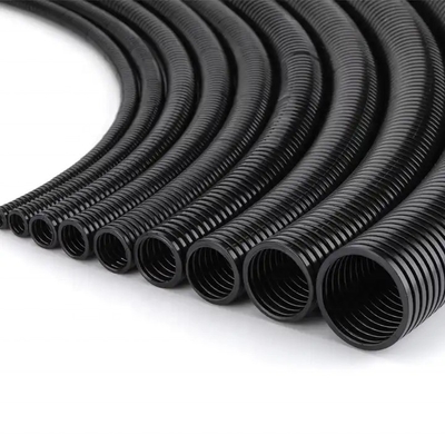 Elektrische Ultra Ronde Hoofd LDPE golfdraad Aanpasbare OEM-ondersteuning in zwarte kleur