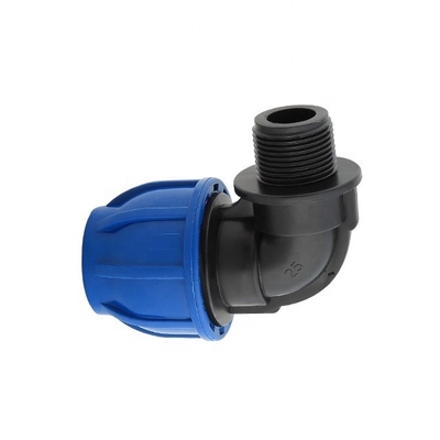 20-110MM PP Equal Tee-compressiefittings voor duurzame irrigatie in de landbouw