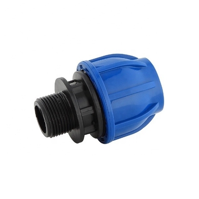 Watervoorziening HDPE PP-compressiearmaturen voor irrigatiesystemen op landbouwbedrijven en DIN-norm
