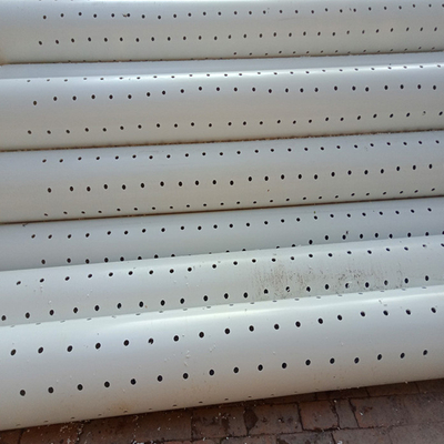 4 inch PVC-drenage geperforeerde buizen voor effectieve waterdrenage en verbeterd systeem