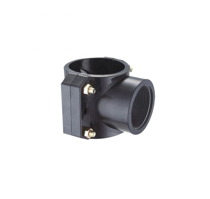 20 mm-400 mm PP-compressiebevestigingen voor sanitair accessoires PN16 zadelklem