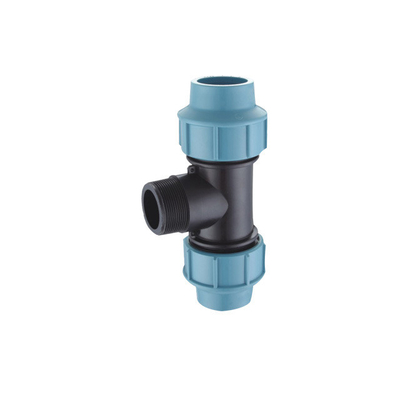 25 mm 32 mm PP-compressiearmaturen PN16 voor watervoorziening in de landbouw